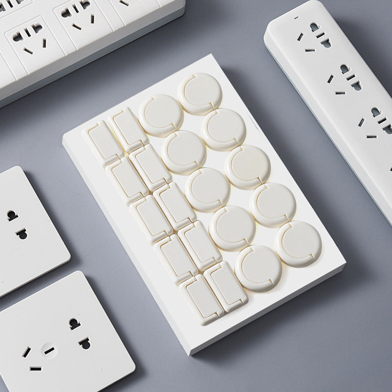 Socket protector, anti-kid electrocution, row plug hole protective cover, switch power supply protective cover, security plug sealing cover