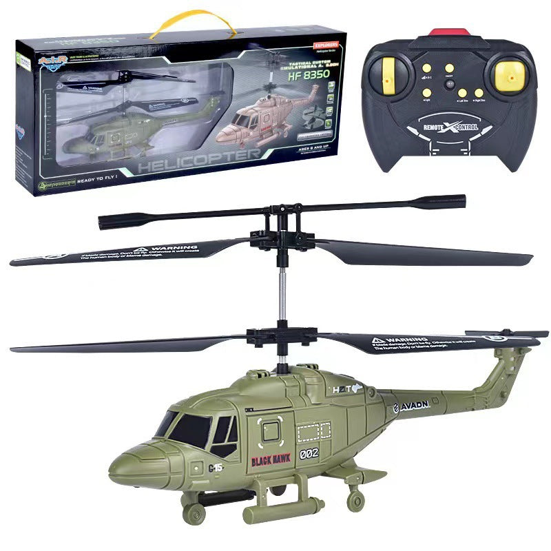 remote control aircraft model, rechargeable, drop-resistant, 3.5-channel, new sensor helicopter, children's flying toy for boys