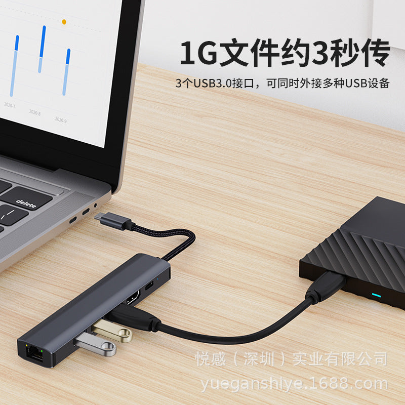 Amazon's best-selling new product type-c docking station is suitable for apple mac notebook usb c hub docking station