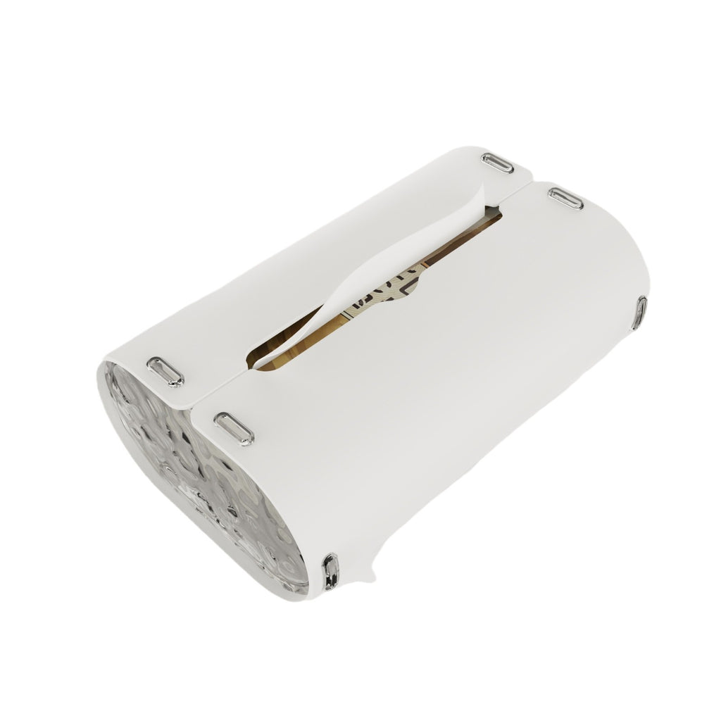 Creative suction cup tissue box, soft rubber tissue storage box, kitchen, refrigerator, bathroom, car non-marking hanging paper box