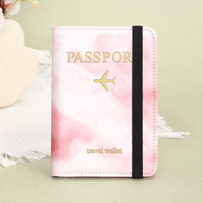 spot free shipping RFID US passport cover multi-functional passport bag passport card cover integrated storage leather bag