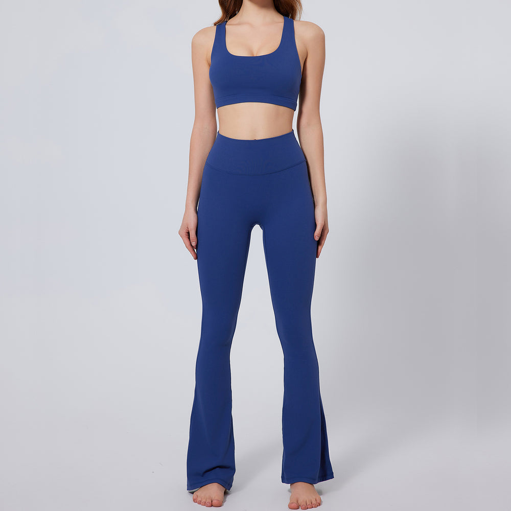 new yoga outfit set, shockproof running barely-there feel activewear set, premium women's fitness apparel