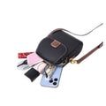 Top-grain leather 2024 new trendy fashion shoulder bag, stylish women's phone bag, soft leather versatile genuine leather handbag