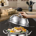 Factory direct sales thickened stainless steel european double-layer multi-purpose soup steamer wholesale promotion gift cross-border pot