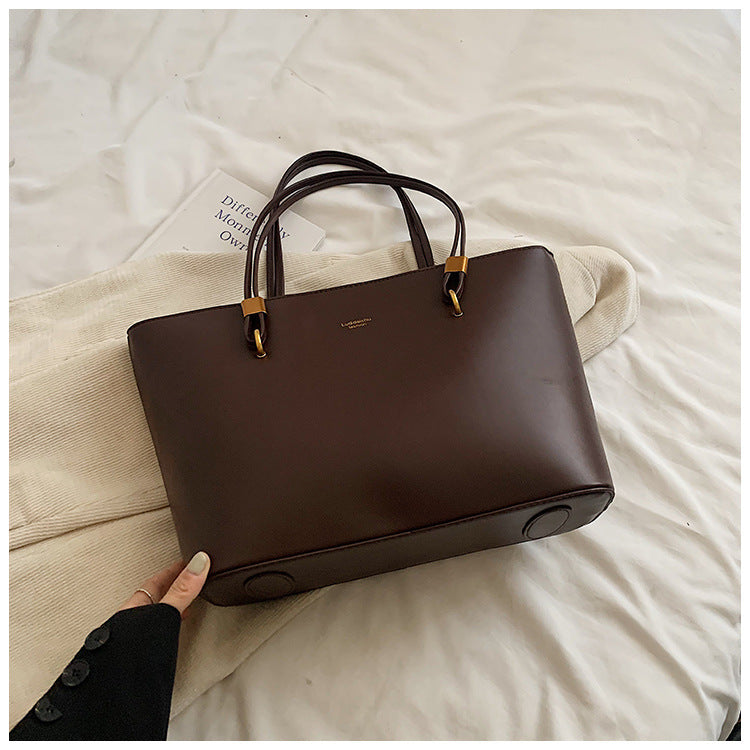 2026 new premium vintage tote bag for women - large capacity shoulder bag, stylish and unique handbag