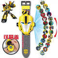 Kids' cartoon electronic watch - ages 3-8 - projector & luminous display - perfect for preschoolers, elementary school students, boys & girls