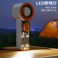 new arrival high-speed cooling fan outdoor portable mini handheld turbine transparent fan manufacturer wholesale