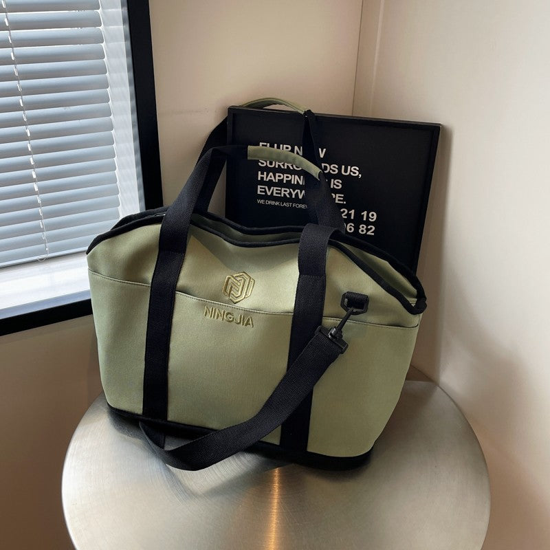 New fashionable and lightweight yoga fitness bag women's wet and dry separation swimming sports storage bag short-distance leisure travel bag