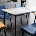 Customizable rock slab dining table - perfect for small spaces, modern minimalist, light luxury style, study table, extendable dining table