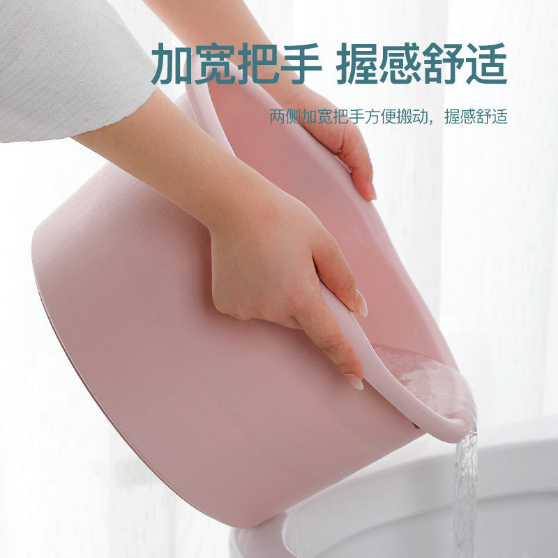 Foot bath bucket large household casual footbath footbath plastic thickened and heightened deep health massage foot bath bucket