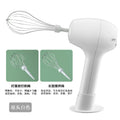 Wireless electric hand mixer - mini multifunctional milk frother, cream whisk, and automatic coffee stirrer with base