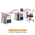 One-word double seat-including cabinet