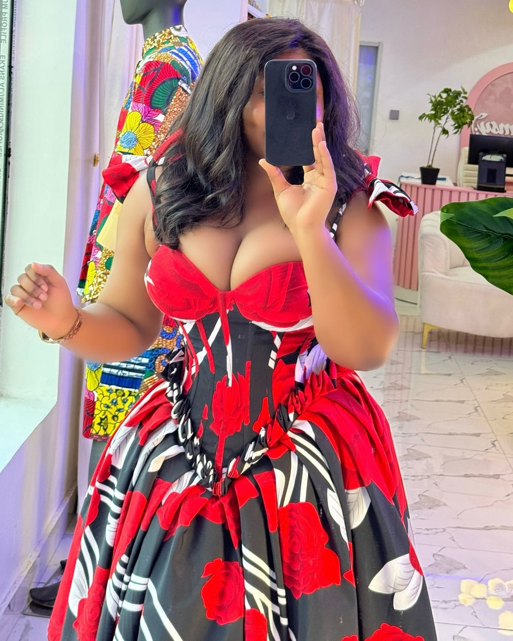 New arrival waist tube topdressfashionsexy dresssummerbows digital printing woven back adjustable