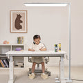 Eye-care floor lamp - ideal for studying, reading, and desk use. new national standard compliant, perfect for classrooms and large-space lighting
