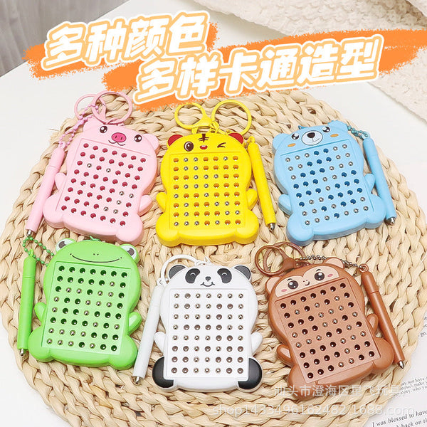 Cross-border magnetic pen drawing board magnetic digital bead maze children color classification counting magnetic cognitive play