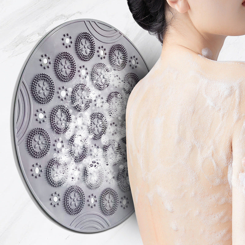 Bath rubbing artifact bathroom wall rubbing back lazy silicone back not asking for massage bath brush suction cup rubbing back rubbing feet