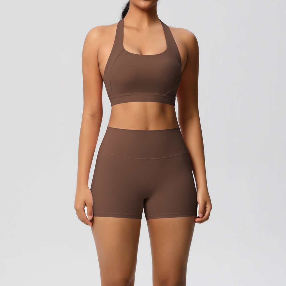 cloud feel outdoor casual running fitness suit high-intensity sports quick-drying tight butt lifting yoga suit