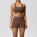 cloud feel outdoor casual running fitness suit high-intensity sports quick-drying tight butt lifting yoga suit
