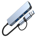 usb hub 3.0 4-in-1 hub, one-to-four laptop adapter, type-c splitter