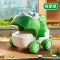 Infant and toddler 0-3 years old early education attracts learning to crawl and pull string animals q cute dinosaur shark scooter kids winding toys