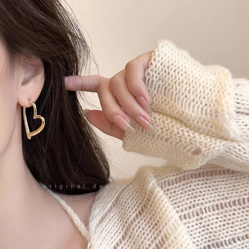 Ins pearl earrings for women niche styleaccessible luxuryeasiest for match earrings pendant classyretroelegant earrings 925 silver needle wholesale