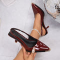 summer new arrival: plus size women's casual comfortable french style fashion high heels for wholesale