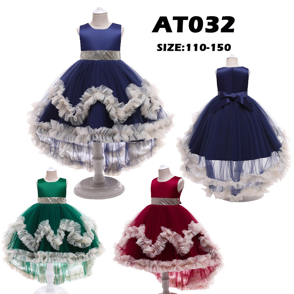 Special offer kids dress princess dress girl flower girl kids baby