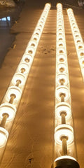 Modern minimalist light luxury long arm wall lamp - designer style for hotel, villa, front desk, and private room