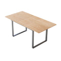 Simple dining table stretchable dining table rectangular dining table manufacturer wholesale personalized small apartment multifunctional dining table