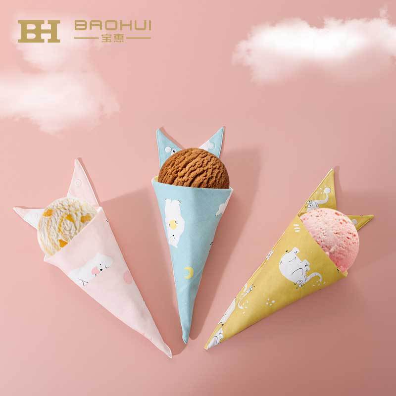 Baby bibs saliva towel newborn baby spring summer thin triangular bibs headscarf k-style western style