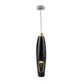 Electric milk frother coffee mixer whisk - cordless handheld mini egg beater - kitchen baking tool