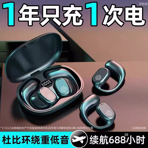 Voice of Berlin 2025 New Wireless Bluetooth Headset AI Intelligent Non-in-ear Sports Hanging Ear Ultra Long Battery Life