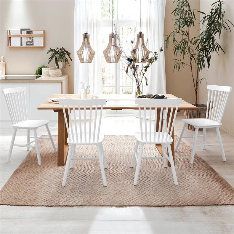 windsor chair solid wood dining chair for homeaccessible luxuryclassy stool scandinavianretro back chair comfortable for long sitting
