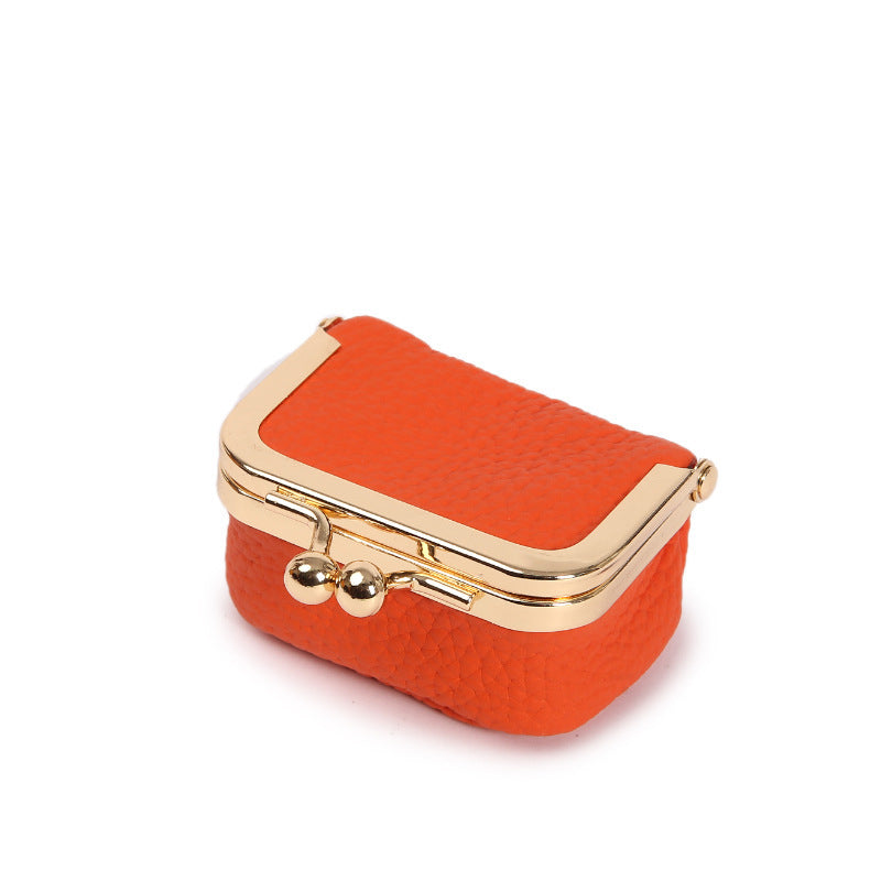 Cross-border 2025 Leather Diamond Ring Jewelry Box High-end Ring Necklace Earrings Jewelry Box Multifunctional Coin Change Bag