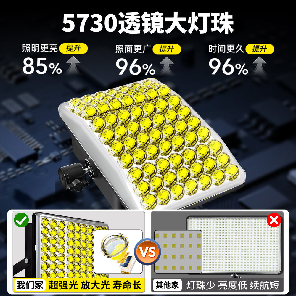 Night market lamp outdoor charging lighting lamp camping long battery life large capacity floor stall special led lamp super bright