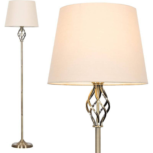 Retro floor lamp American simple living room atmosphere lamp bedroom bedside lamp study desk lamp  hot-selling can be customized