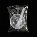Independent packaging: 3 pieces in transparent (10ml flat spoon + small bowl + small stick)