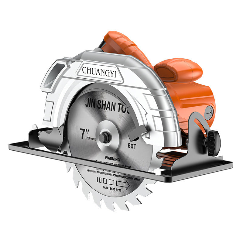 Chuangyi 7inch 9inch 10inch electric circular saw woodworking special electric saw for home multi-function circular saw table saw upside down cutting