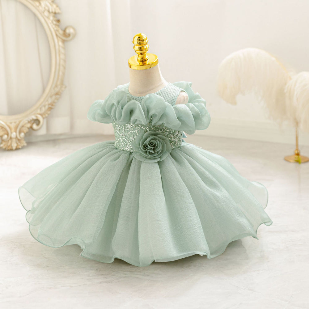 New in stock: tutu cake dress - floral princess gown for baby girls, perfect for birthdays!