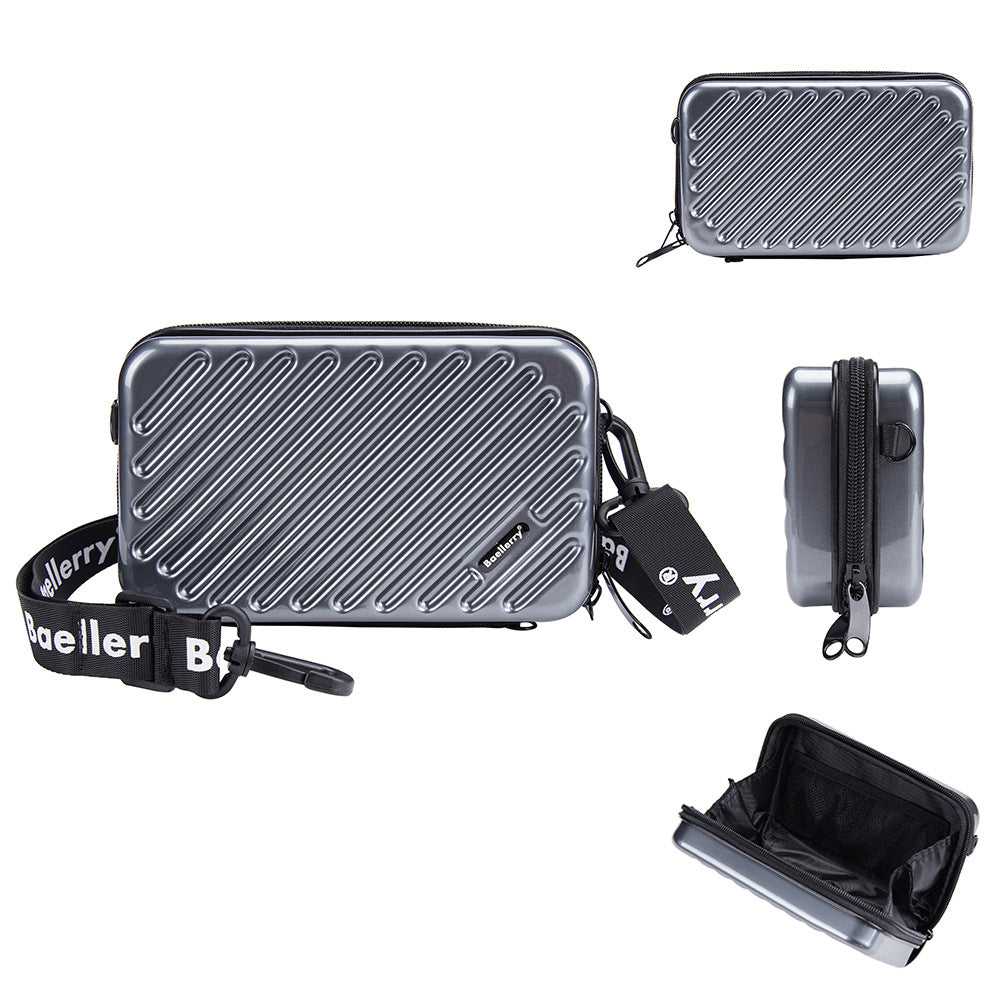 Baellerry new women's PC cosmetic bag  mini box crossbody zipper travel storage bag wholesale