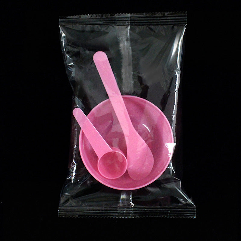 Wholesale beauty supplies: plastic mask mixing bowl, mask brush, and makeup brush set for diy sheet masks
