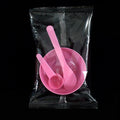 Independent packaging: pink (10ml round bottom spoon + small bowl + small stick)