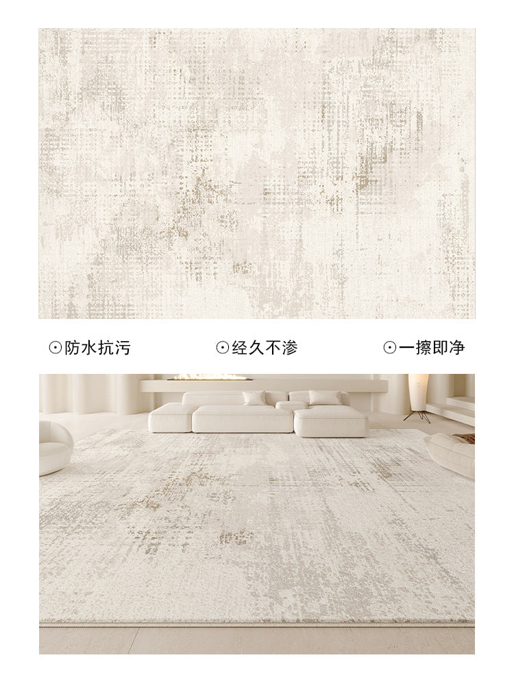 Carpet living room  new cream style light luxury high-end waterproof bedroom floor mat for home sofa large area full paving