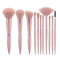 12-piece soft bristle makeup brush set - factory direct, complete beginner kit, beauty tools, eyeshadow brush, powder brush