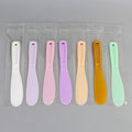 Large facial mask stick plastic beauty mask mixing stick scraper application stick body mask stick with packaging length 21cm