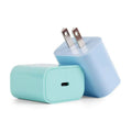 Colorful pd 20w apple charger, compatible with apple 17 pro phones, fast charging adapter, cross-border us standard charging head set