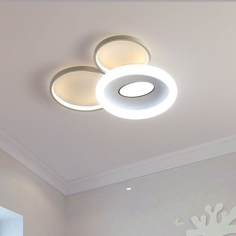 Full Spectrum Cartoon Cute Mickey Children's Ceiling Light Modern Simple Boys and Girls Room Bedroom Smart Lighting