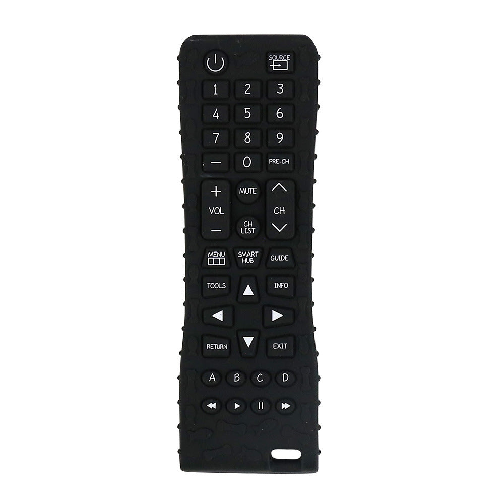 Customized factory original design  explosive product small month-old toothpaste simulation button remote control toothpaste baby bite glue