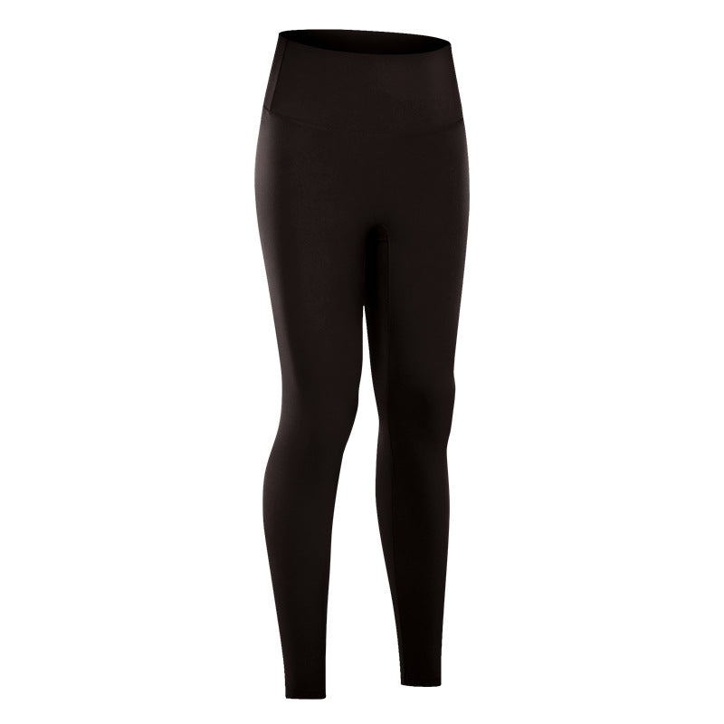 New high-waisted, seamless yoga leggings - barely-there feel, lifts your butt, no camel toe - perfect for running, fitness, and yoga (style 19108)