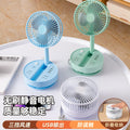 Creative small fan with socket panel, multi-hole usb fast charging socket, vertical socket, socket board for student dormitories